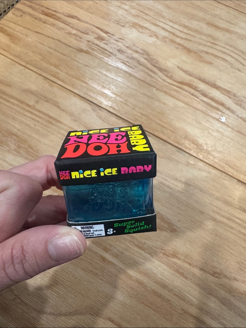 Nice Ice Baby Blue Squishy Putty Kids Learning Toy